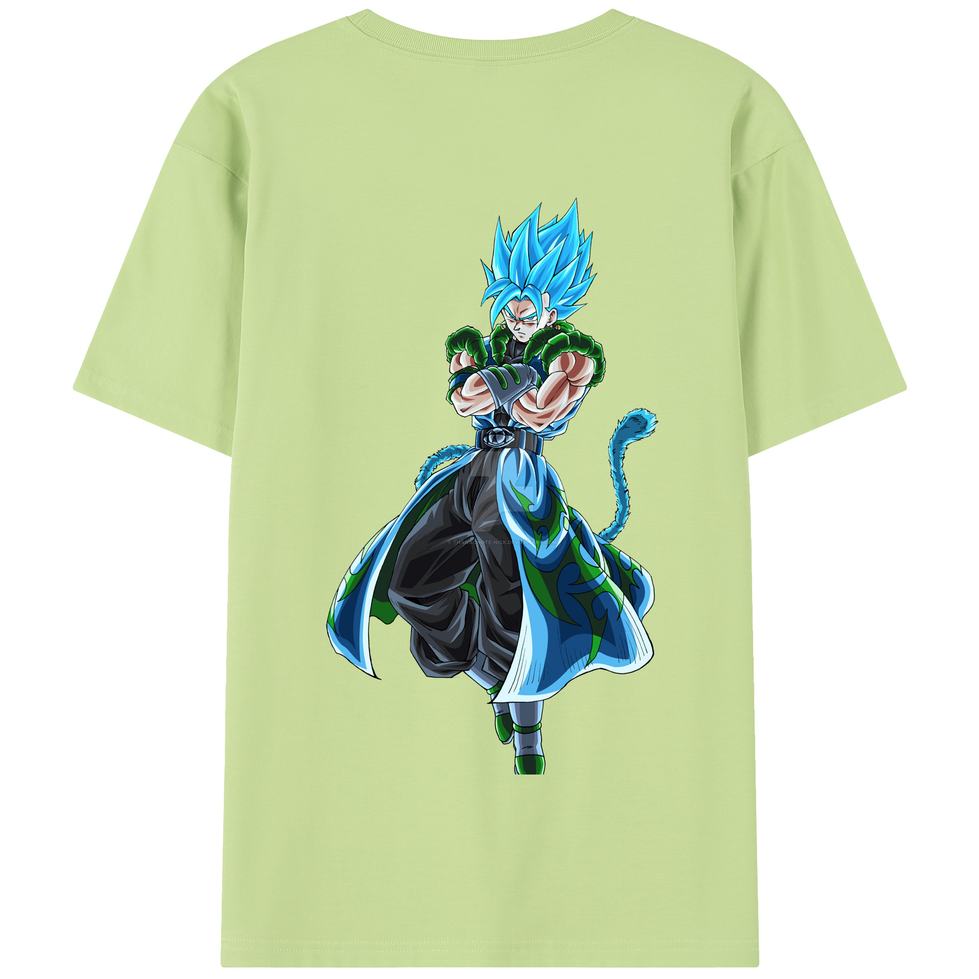 （画像用） ドラゴンボール ベジット DRAGON BALL Vegetto 綿100％半袖Tシャツ（背面プリント）